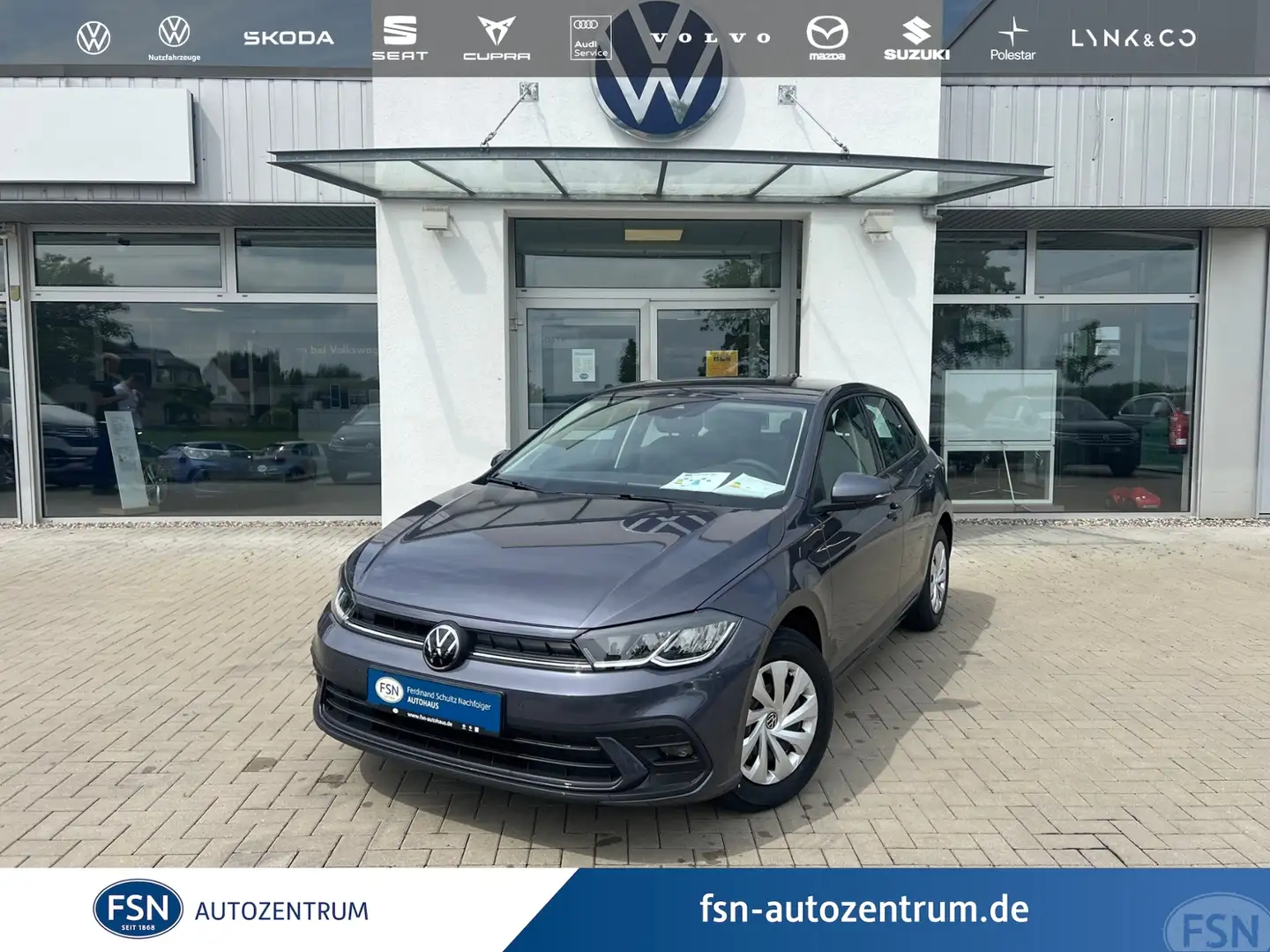 Volkswagen Polo LIFE 1,0l LED+SHZG+DIGI+PDC+DAB+CAR PLAY Grau - 1