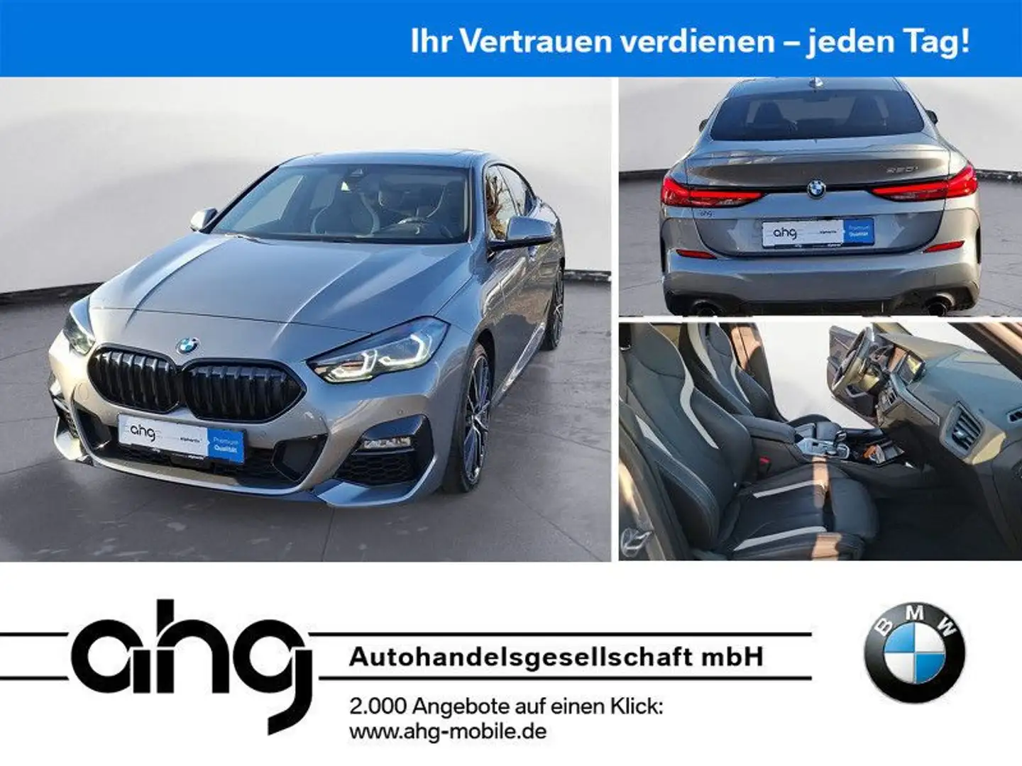 BMW Sonstige 220i Gran Coupe Edition Colorvision *MSport*Shad Grau - 1