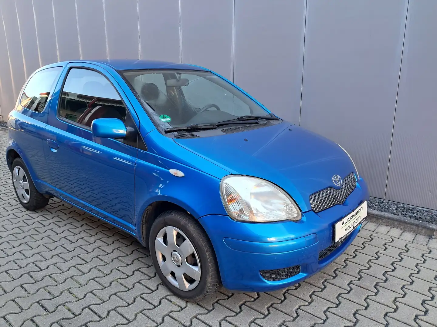 Toyota Yaris 1.0 TÜV/Service neu, elektr.FH, Bremse neu, WR Blau - 1