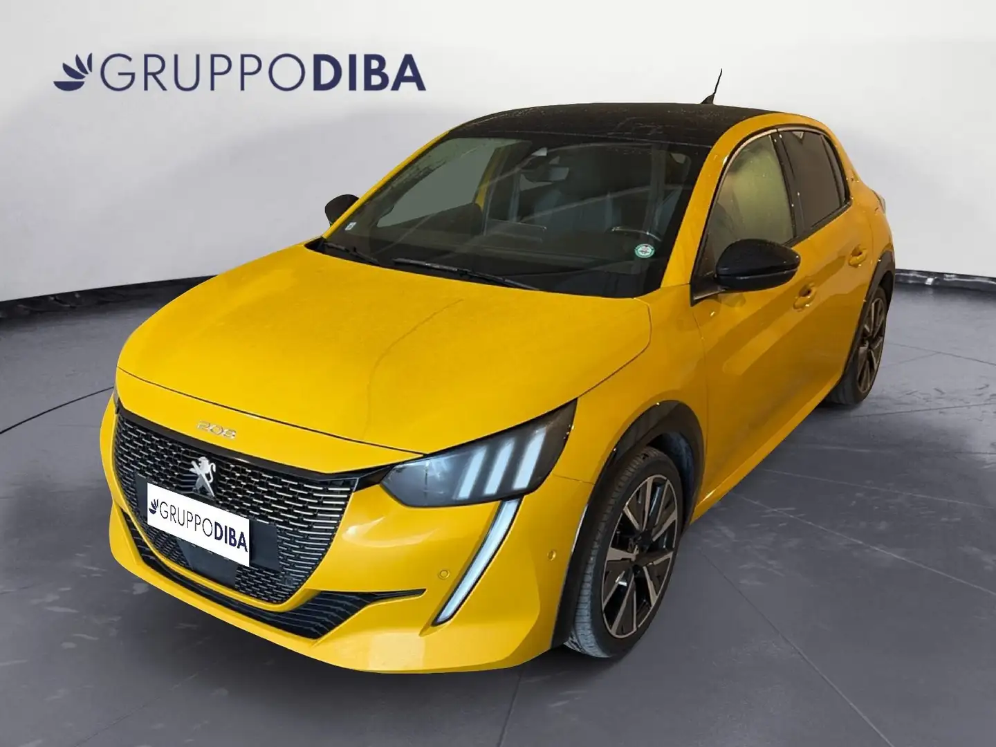 Peugeot 208 II 2019 Diesel 1.5 bluehdi GT s&s 100cv Jaune - 1