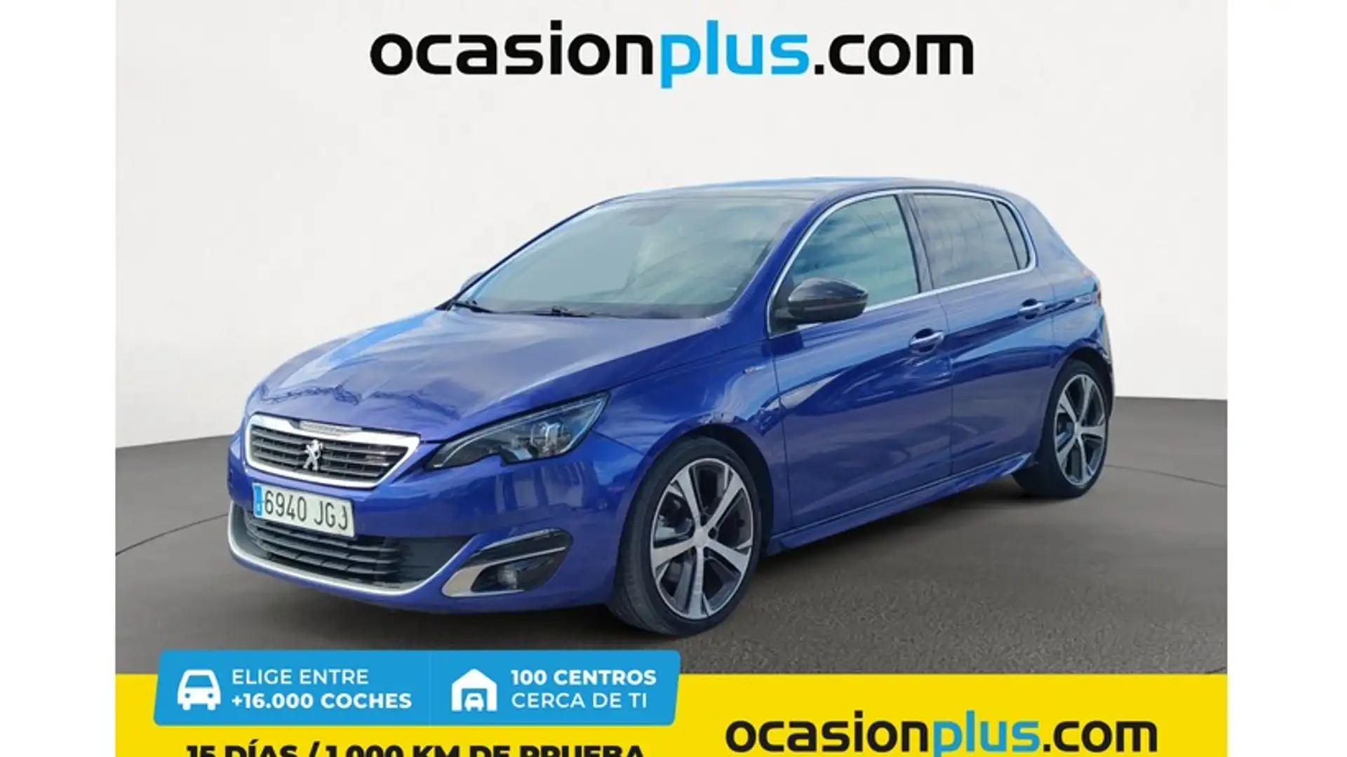 Peugeot 308 2.0 BlueHDi GT Line 150 Blauw - 1