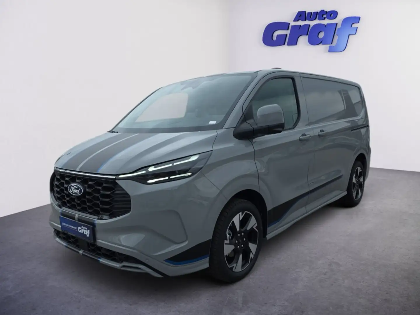 Ford Transit Custom Kasten 2,5 PHEV L1H1 320 Sport Aut. Grau - 1