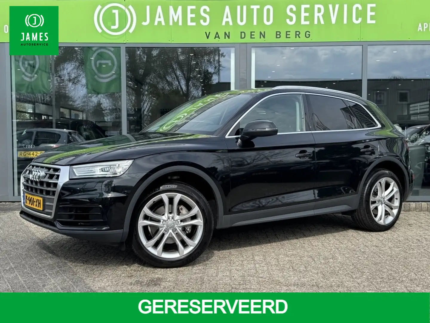 Audi Q5 2.0 TFSI quattro PL. Zwart - 1