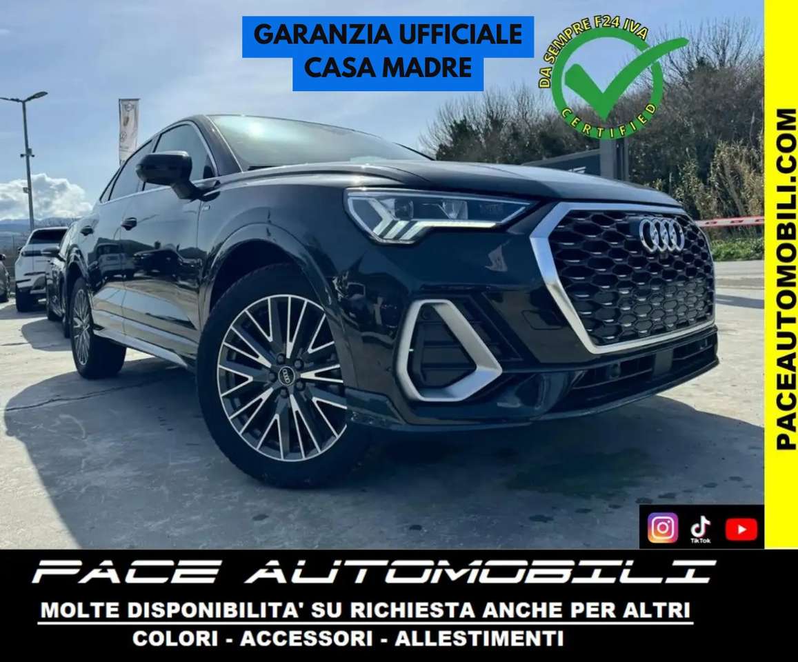 Audi Q3 35 D SPORTBACK SPB S LINE S-LINE SLINE LED 19" ACC