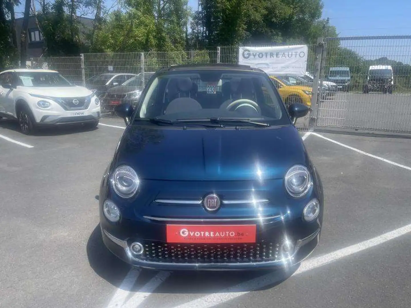 Fiat 500C c hybrid Bleu - 2