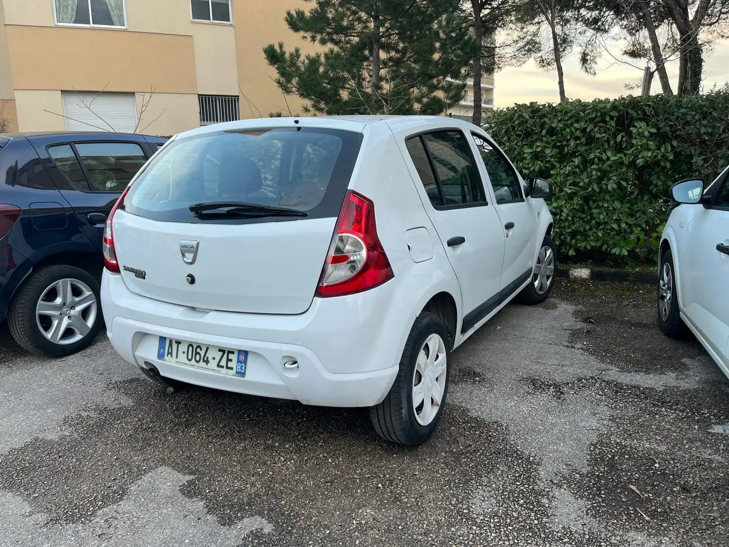 Dacia Sandero Sandero+1.2+16V+75+eco2 Blanc - 1