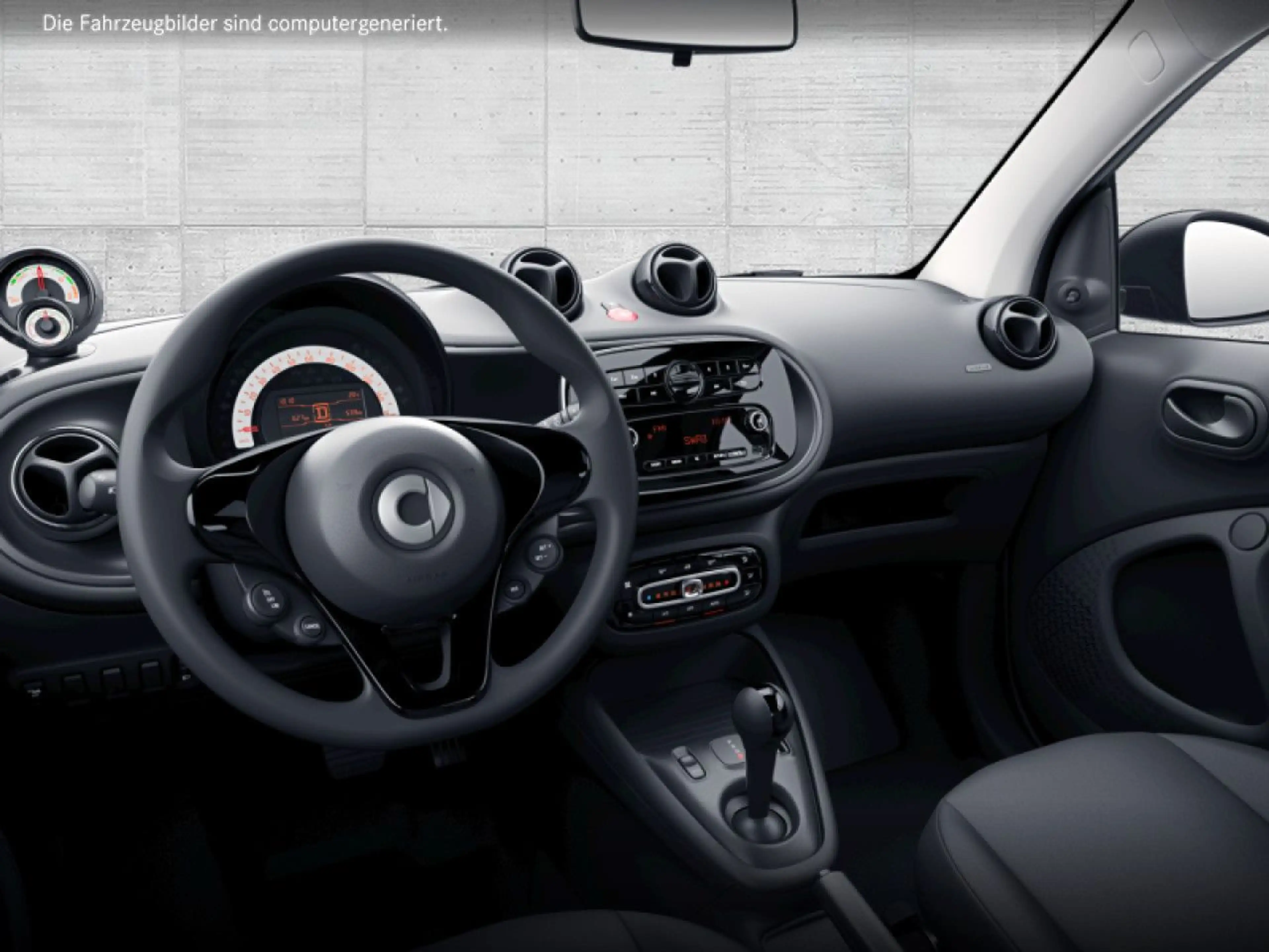 smart forTwo coupé 60kWed cool&Audio 22kW Bordl Tempom — photo 12
