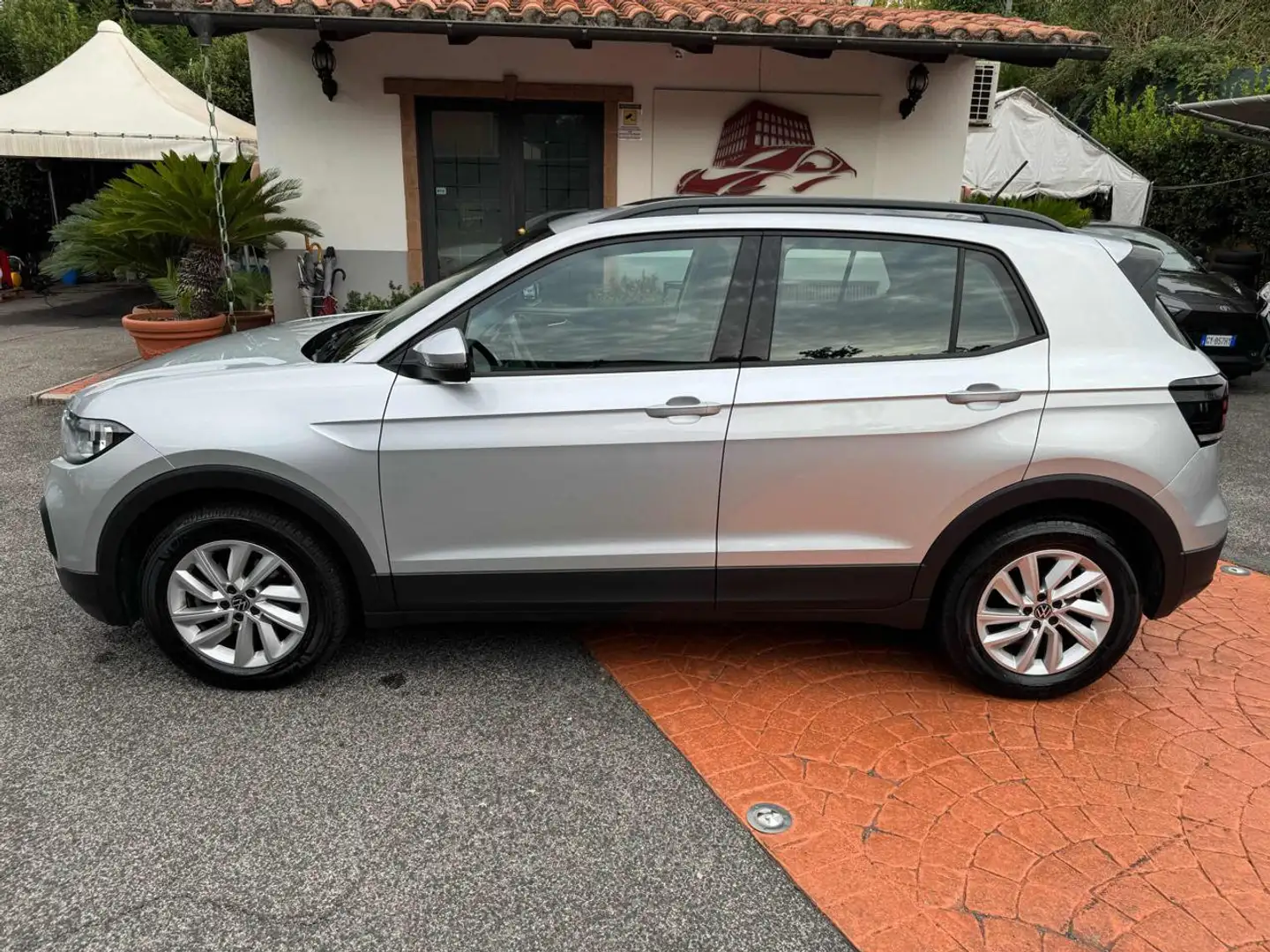 Volkswagen T-Cross 1.0 TSI Sport PREZZO REALE! TAGLIANDI VW! CARPLAY Argento - 2