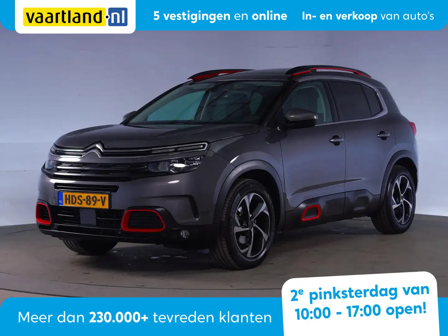 Citroen C5 Aircross 1.2 PureTech Shine Aut. [ Navigatie Panoramadak Ca Gris - 1