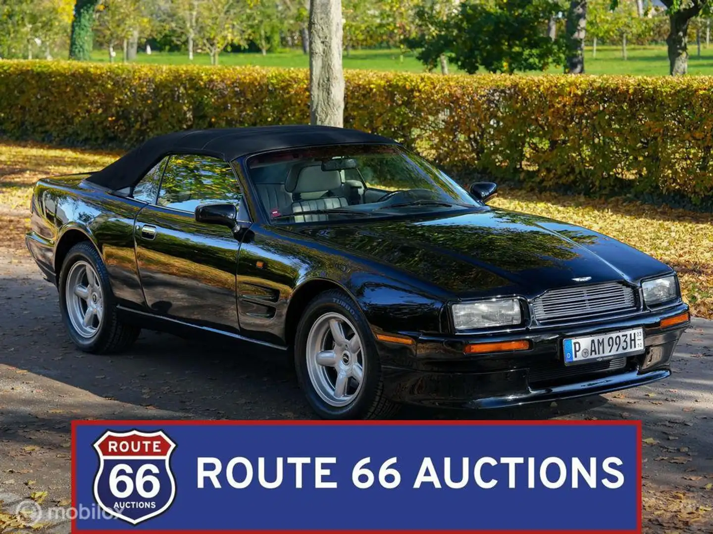 Aston Martin Virage Volante | 1993 | Route 66 Auctions Negro - 1