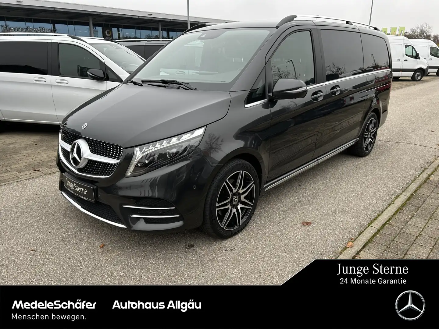 Mercedes-Benz V 300 V 300 d EXCLUSIVE EDITION L AMG TARTUFO 7 SITZE Grau - 1