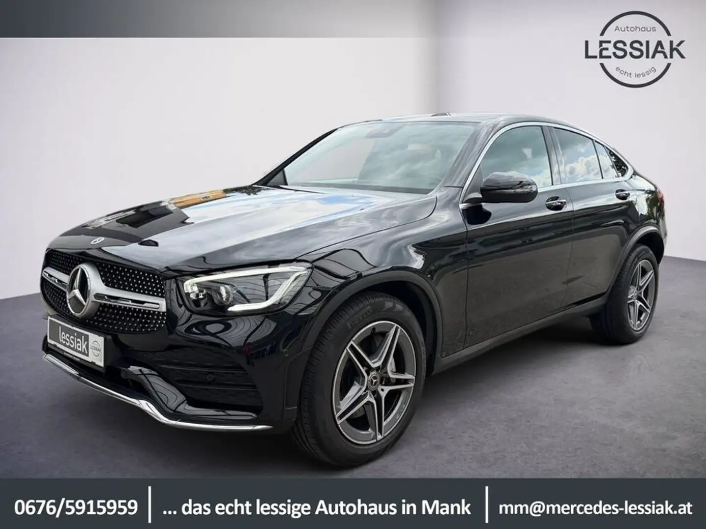 Mercedes-Benz GLC 300 4M | AMG | AHV | Standh. | BUR usw. Schwarz - 1