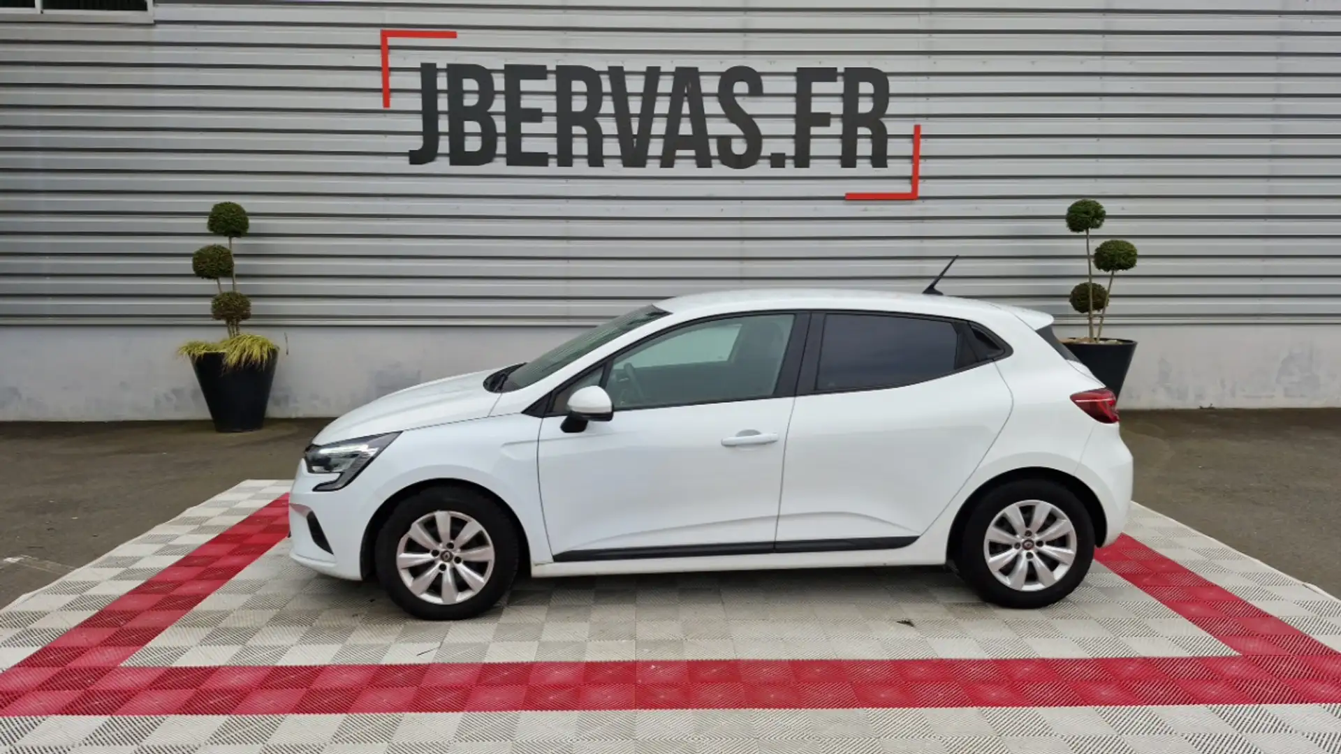 Renault Clio V SOCIETE CLIOBLUE DCI 85 AIR NAV Blanc - 1
