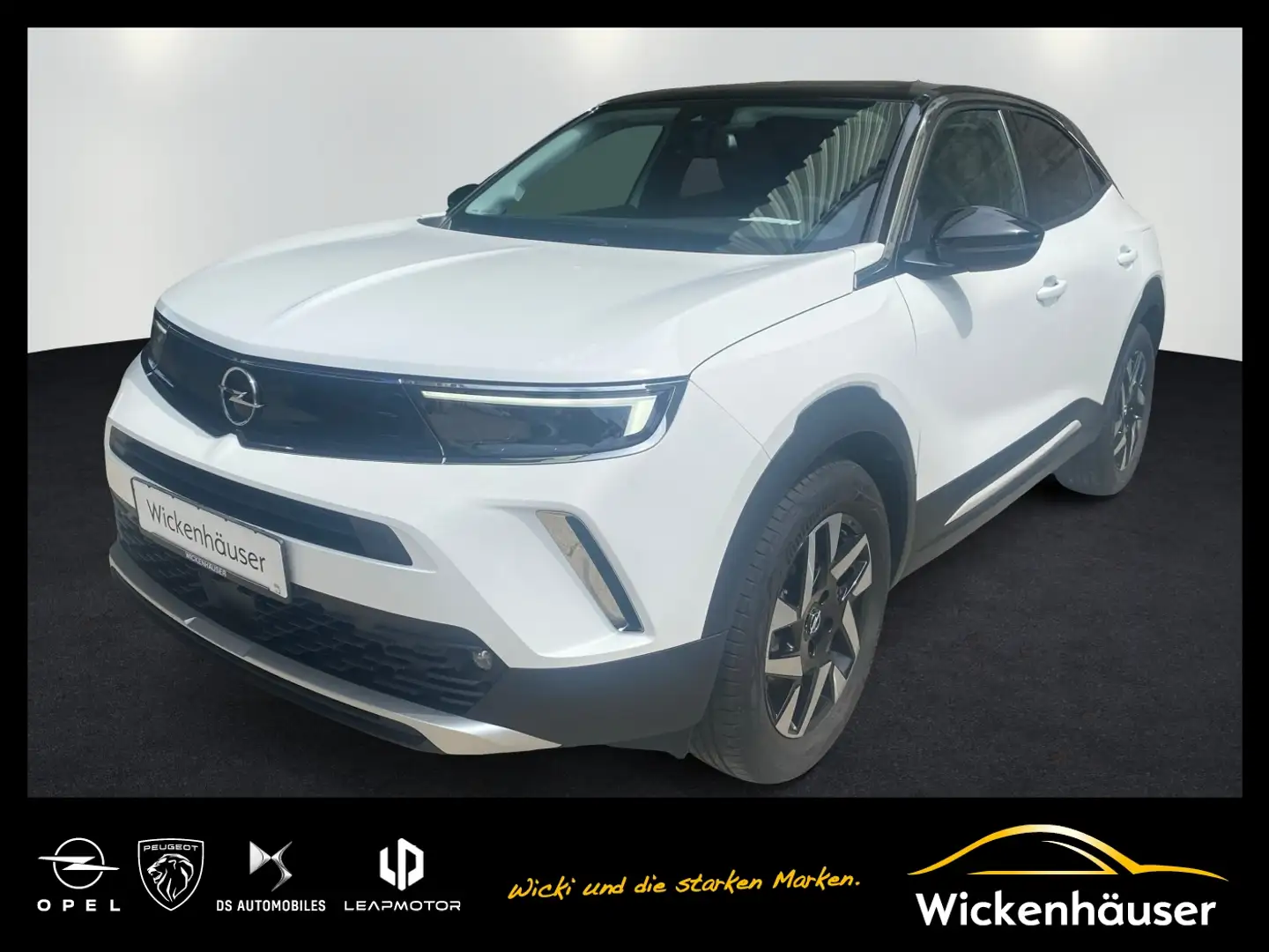 Opel Mokka-E Mokka e Elegance ACC+LED+SHZ+Fernlichtass.+Kam. Weiß - 1