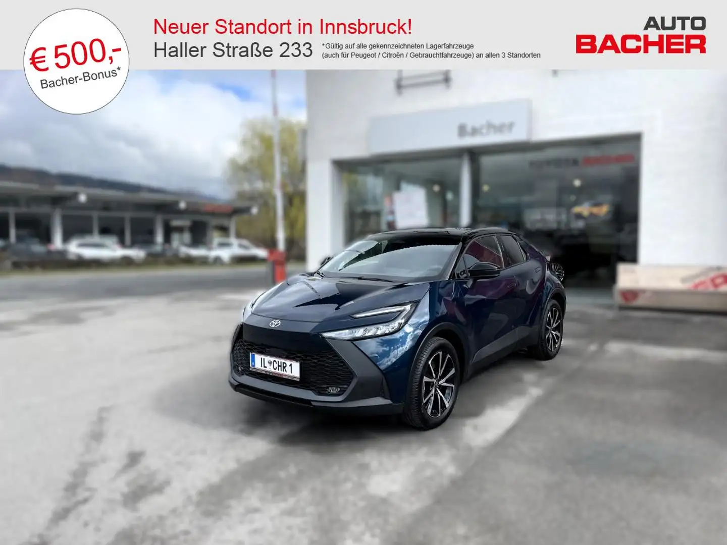 Toyota C-HR 2,0 VVT-i Plug-In Hybrid Active Drive Blu/Azzurro - 1