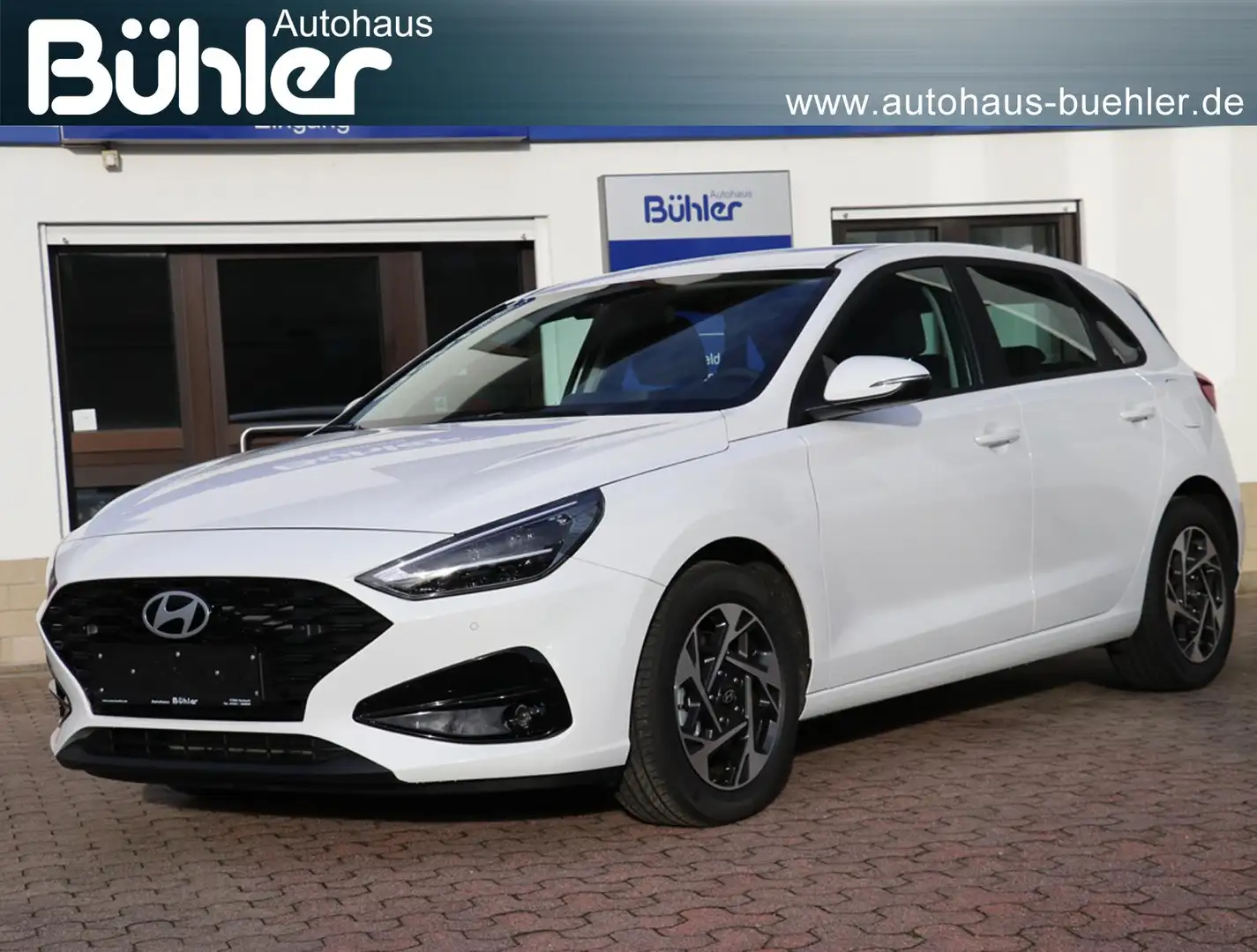 Hyundai i30 Select Plus 1.0 T-GDI Navigation, Sitzheizung Weiß - 1