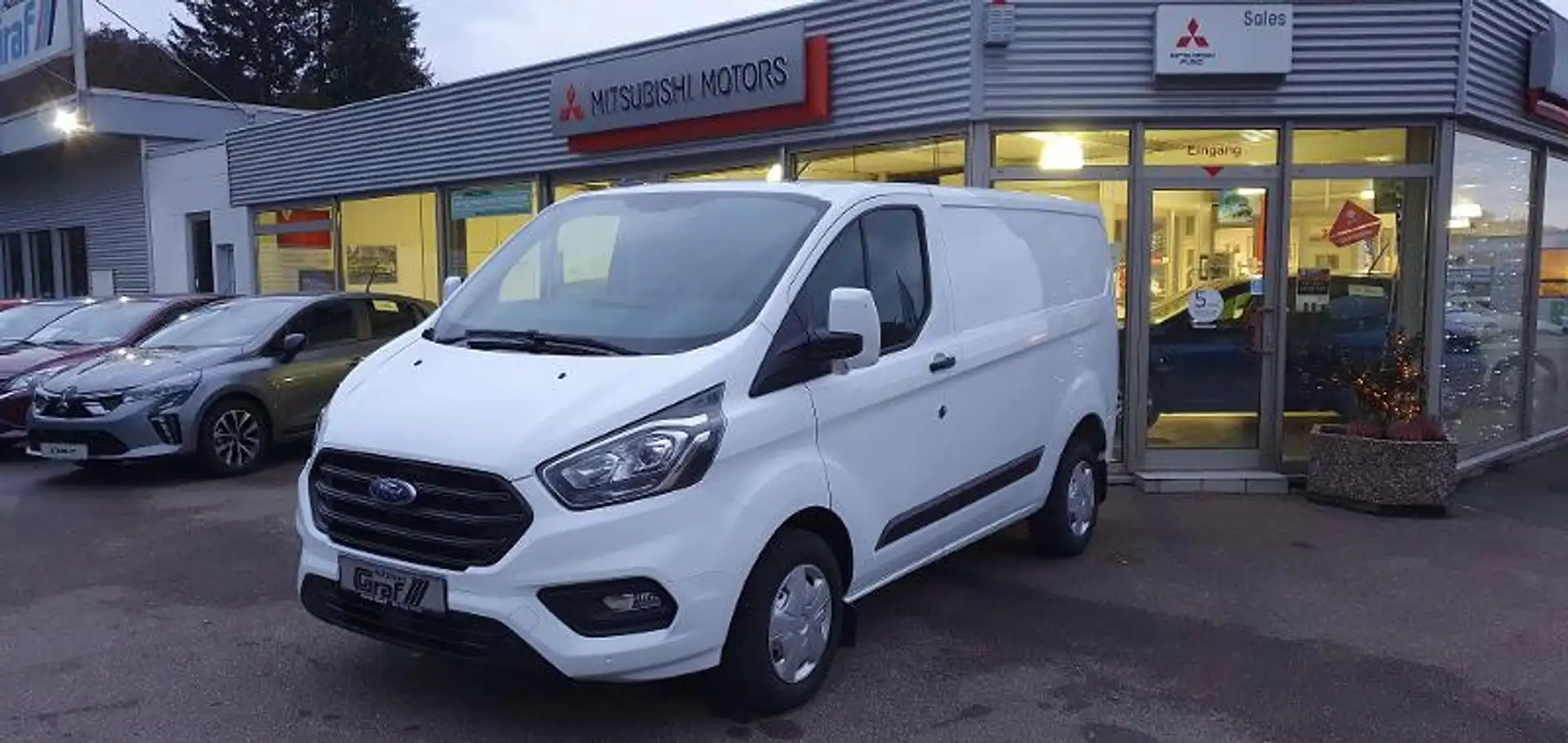 Ford Transit Custom 280L1 Trend 2.0 EcoBlue KLIMA/PDC Weiß - 1