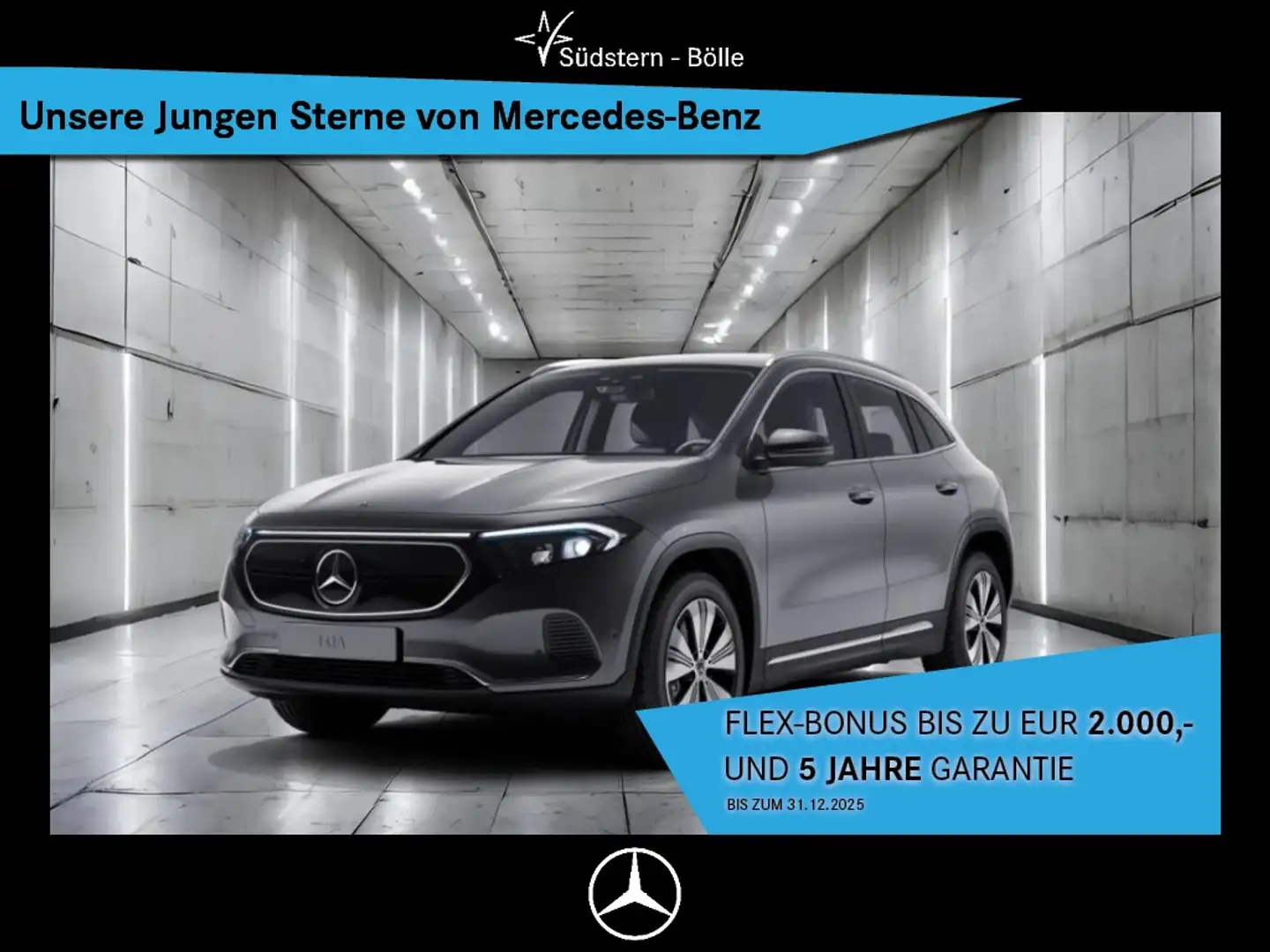 Mercedes-Benz EQA 300 4M PROGRESSIVE+AMBIENTE+360-AUG-REALITY Grau - 1