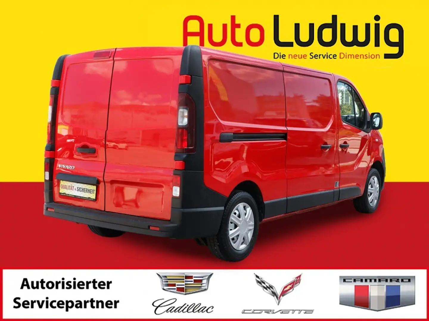 Opel Vivaro L2H1 1,6 CDTI BlueInjection 2,9t Edition Rot - 2