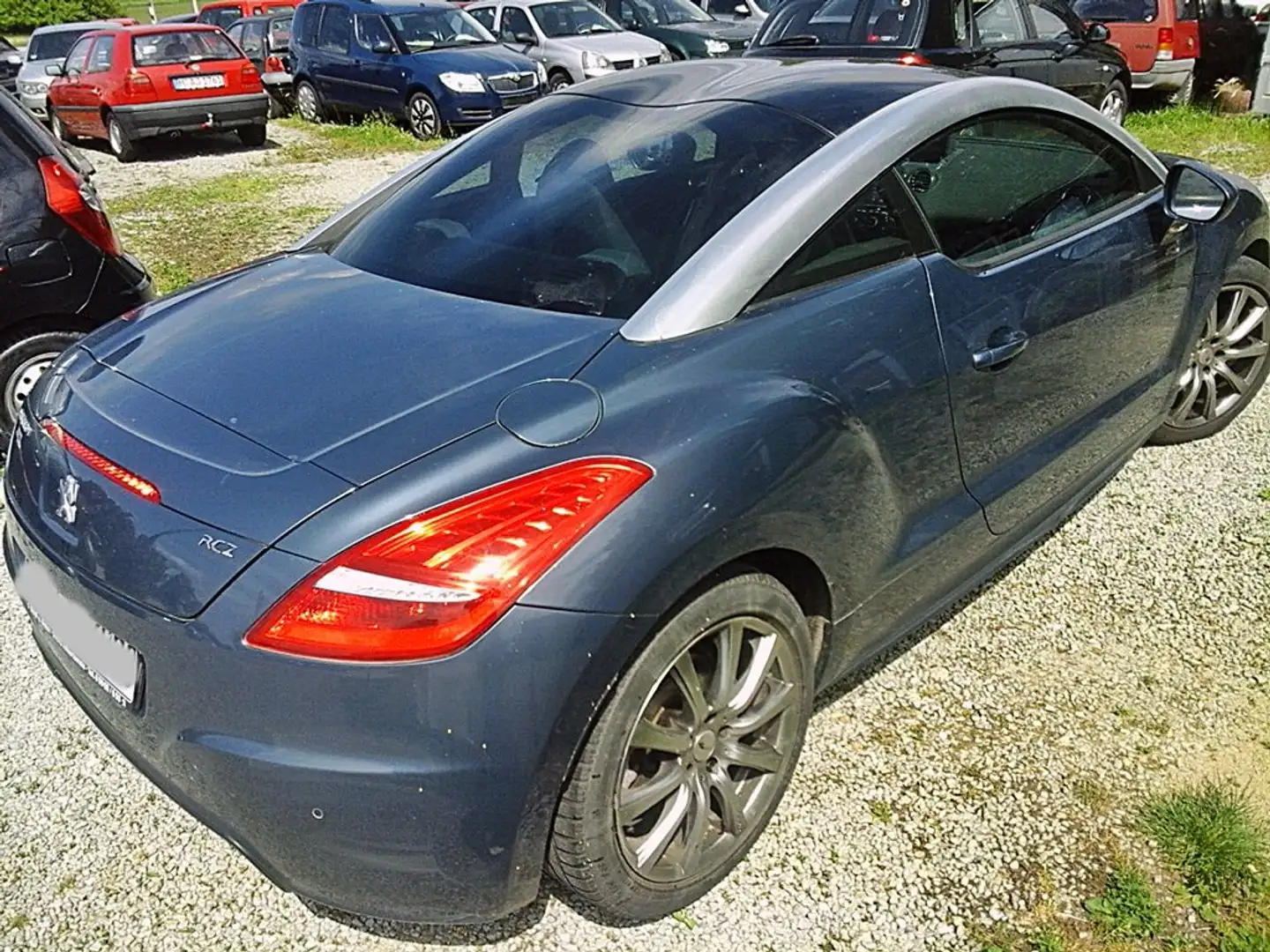 Peugeot RCZ 1.6/org km/ met+Alu+6 Gg+Klima+Leder+Shz/Kette neu Синій - 2