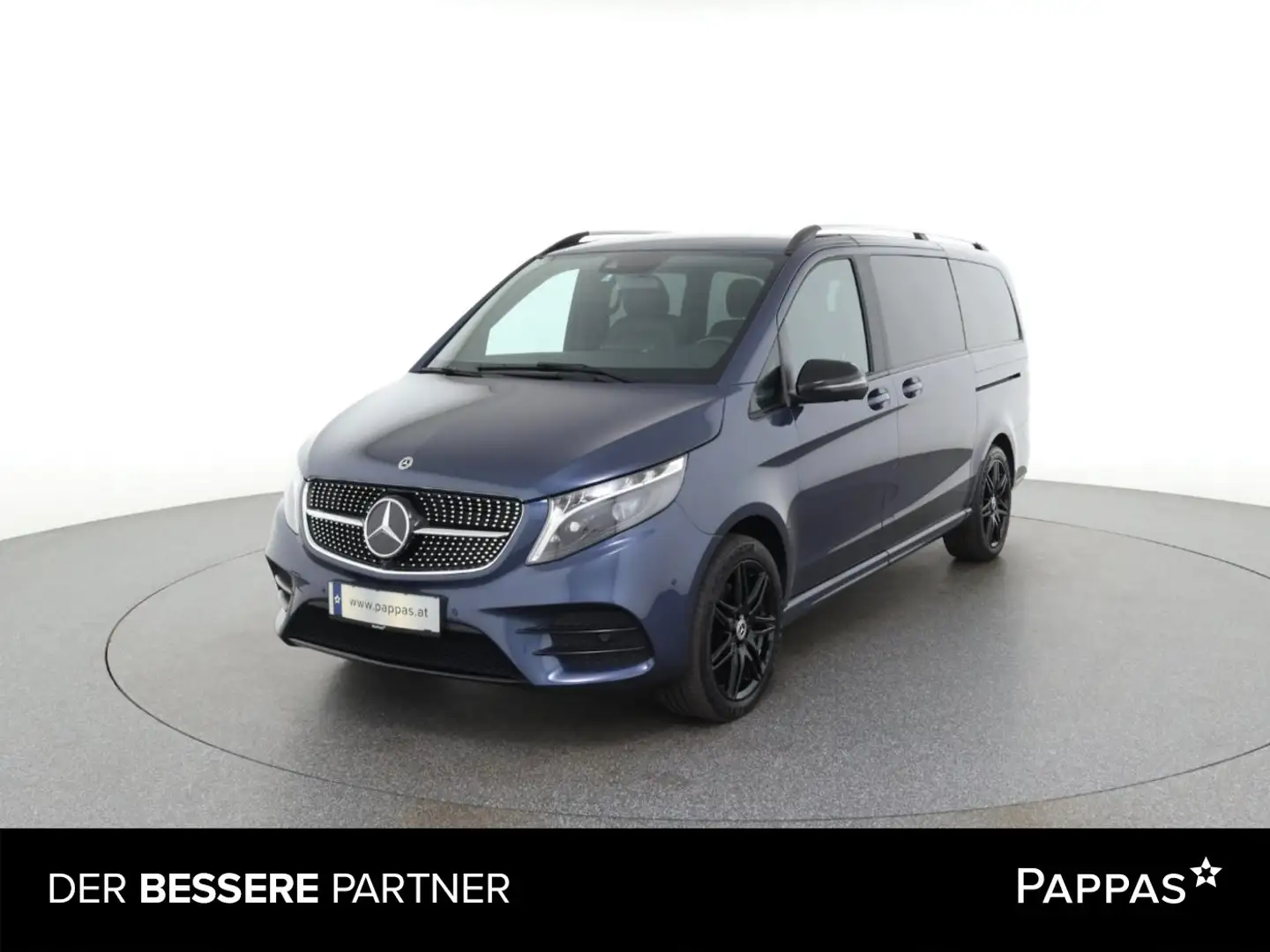 Mercedes-Benz V 220 V220 d 4MATIC AVANTGARDE Lang Navi PTS Stdhz SHZ Blau - 1