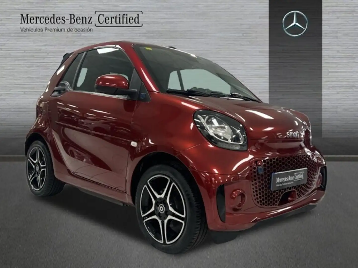 smart forTwo Cabrio EQ Burdeos - 2