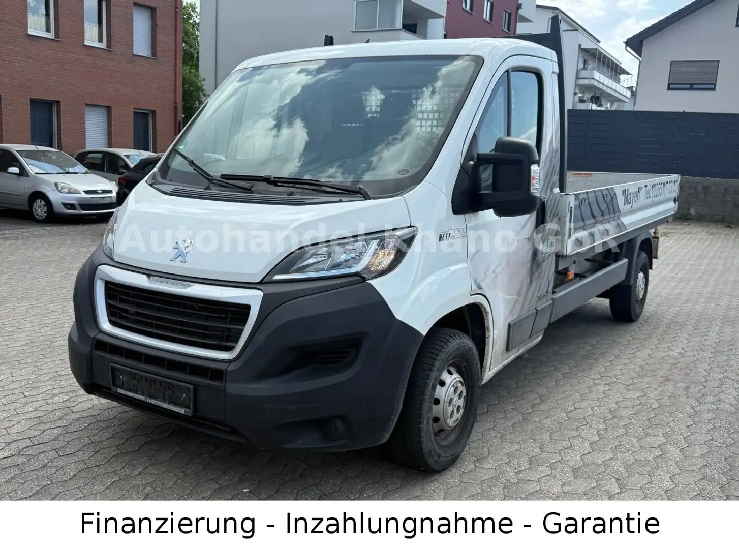 Peugeot Boxer Pritsche 335 L3 BlueHDi 160 Blanc - 2