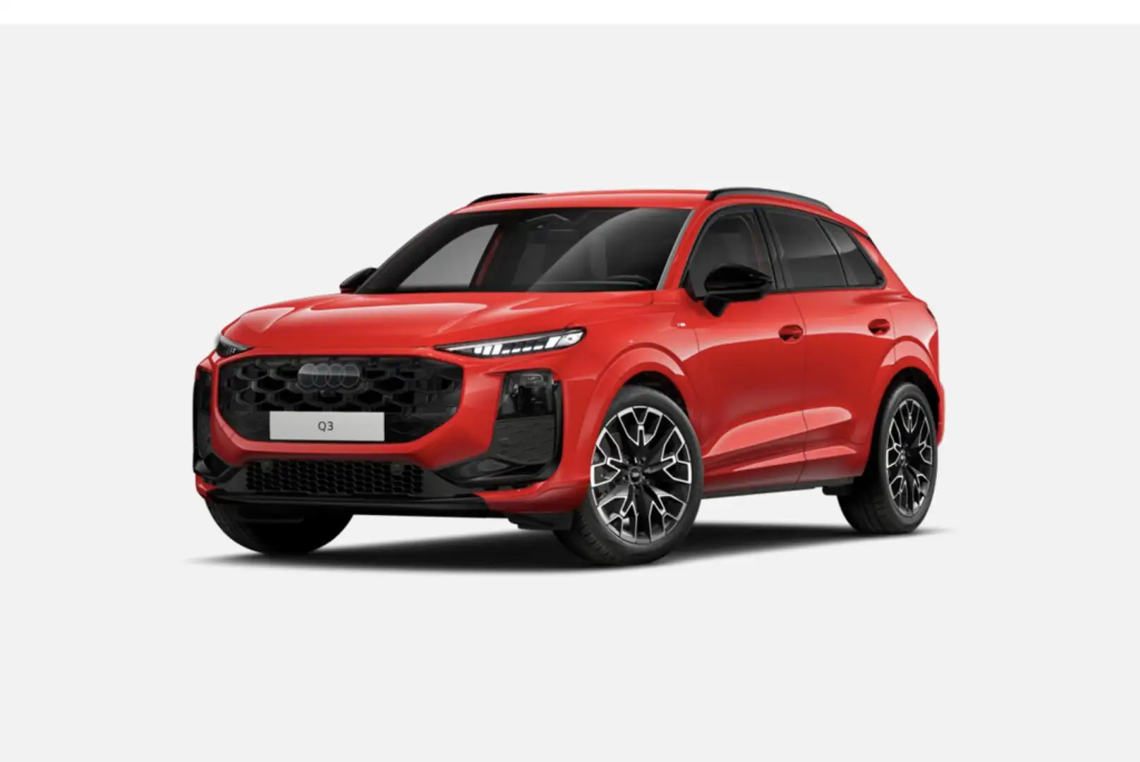 Audi Q3 2.0 TDI Black line S tronic 110kW Rojo - 1