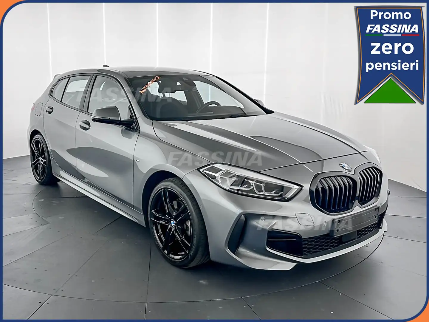 BMW 118 118i 5p. Msport Aut. Gris - 1