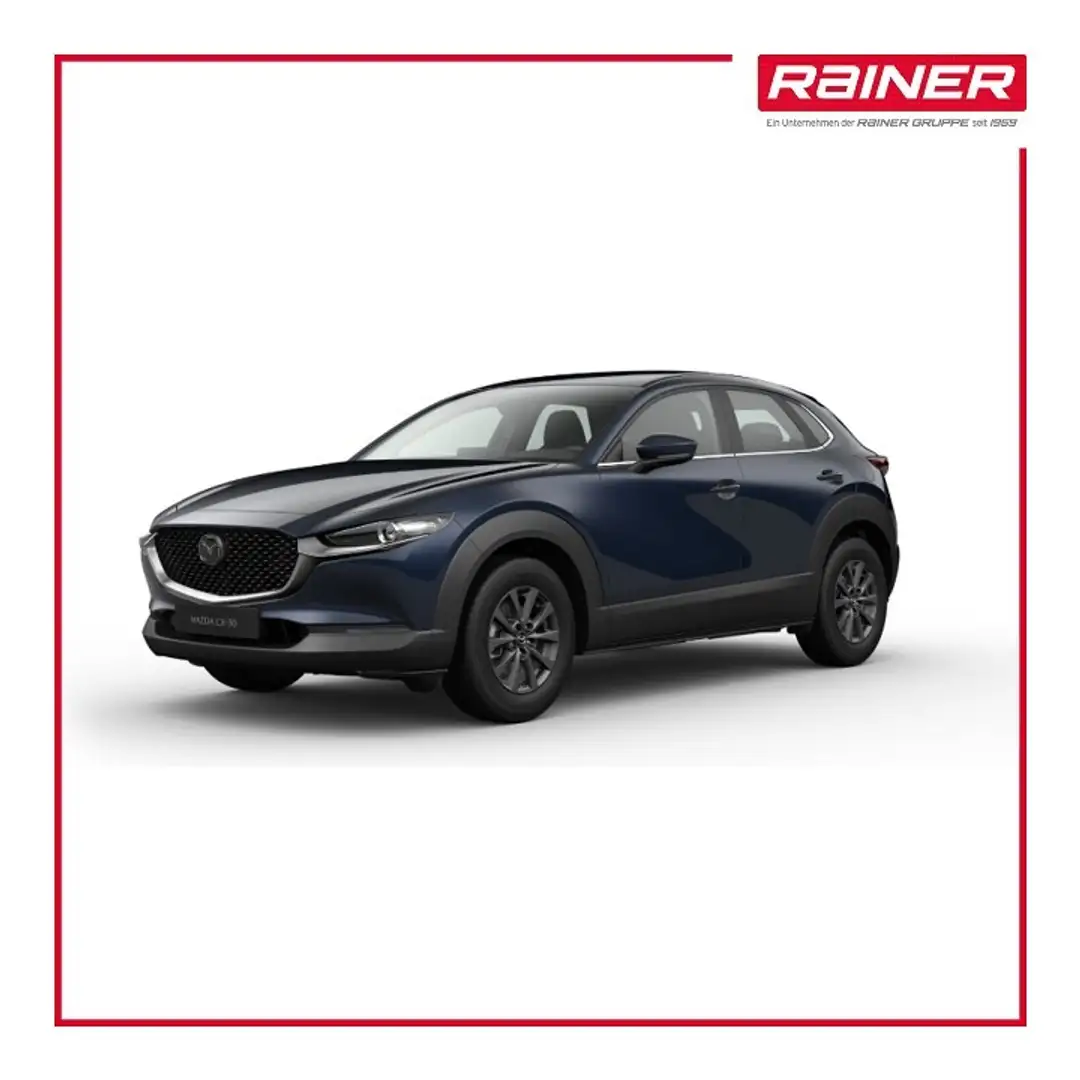 Mazda CX-30 e-Skyactive G140 Exclusive-Line Aut. Blau - 1