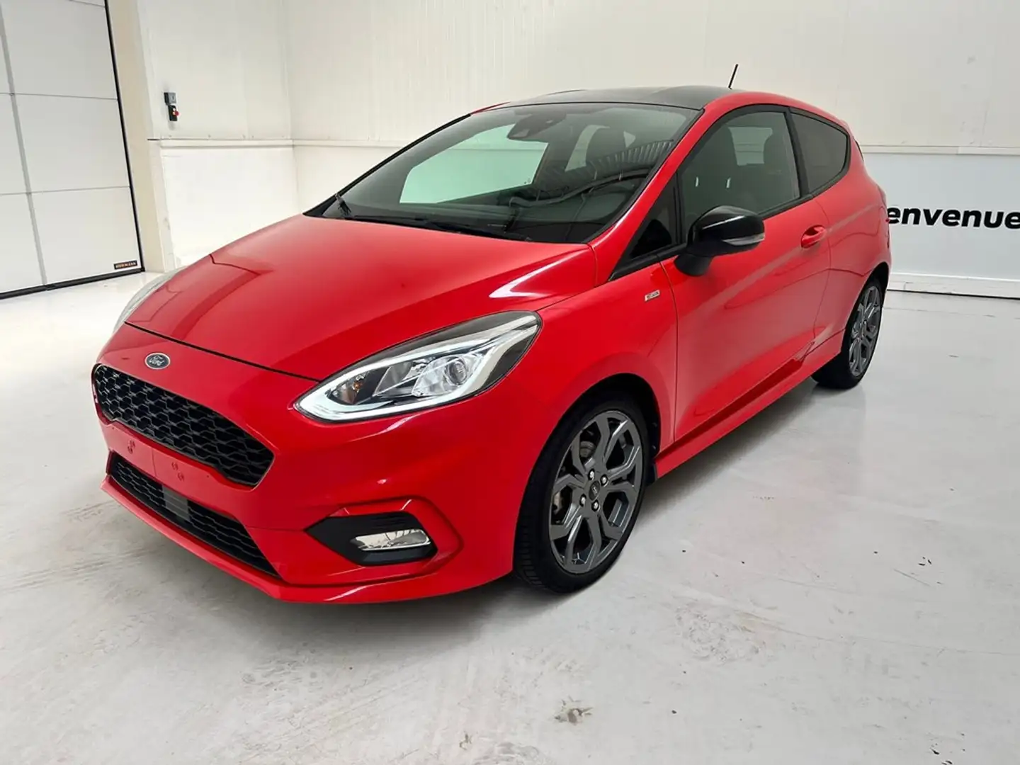 Ford Fiesta * 140Pk Ecoboost - Garantie - Borduurschade * Kırmızı - 1