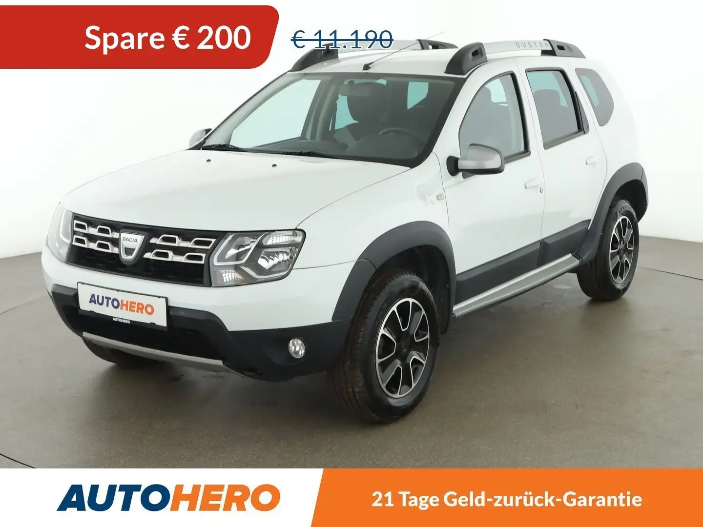 Dacia Duster 1.2 TCe Urban Explorer 4x2 *NAVI*KLIMA*BT* Weiß - 1