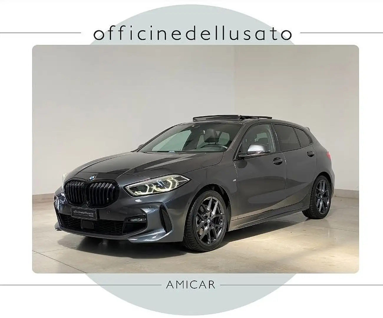 BMW Serie 1 118d 5p. Msport Grigio - 1