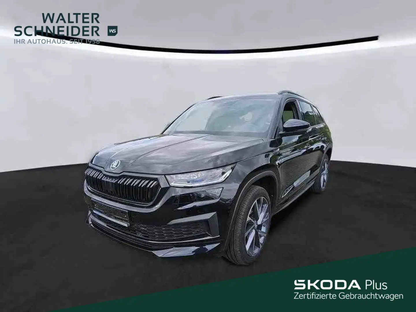 Skoda Kodiaq 2.0 TDI DSG Sportline Navi Matrix-LED AHK Czarny - 1