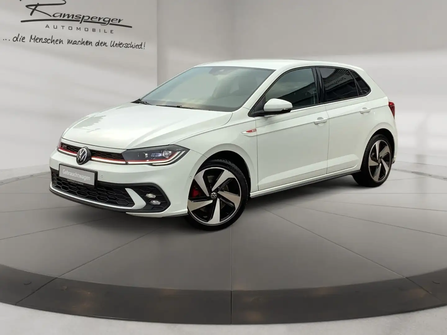 Volkswagen Polo 2.0 TSI DSG GTI ACC Matrix Climatronic SHZ Weiß - 2