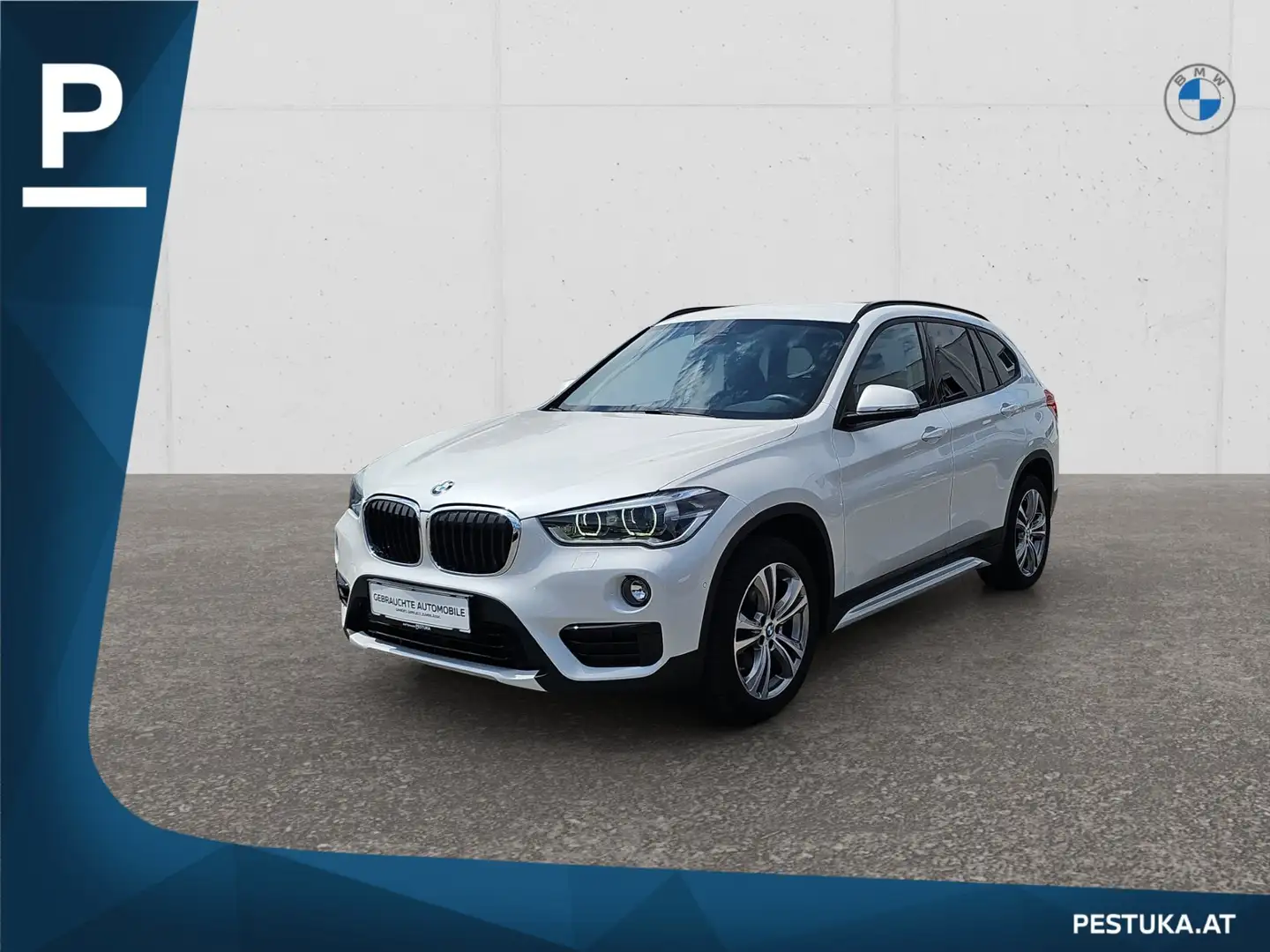 BMW X1 xDrive18d Weiß - 1