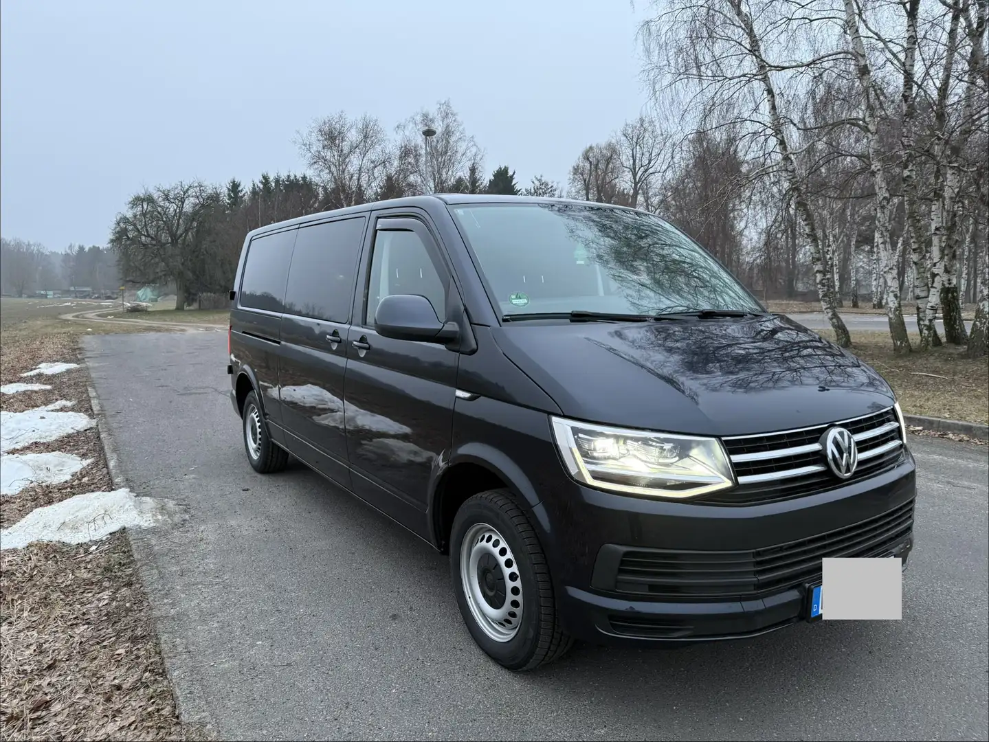 Volkswagen T6 Kombi VW T6 DoKa 6 Sitze Automatik Flügeltüren Garantie Blau - 2