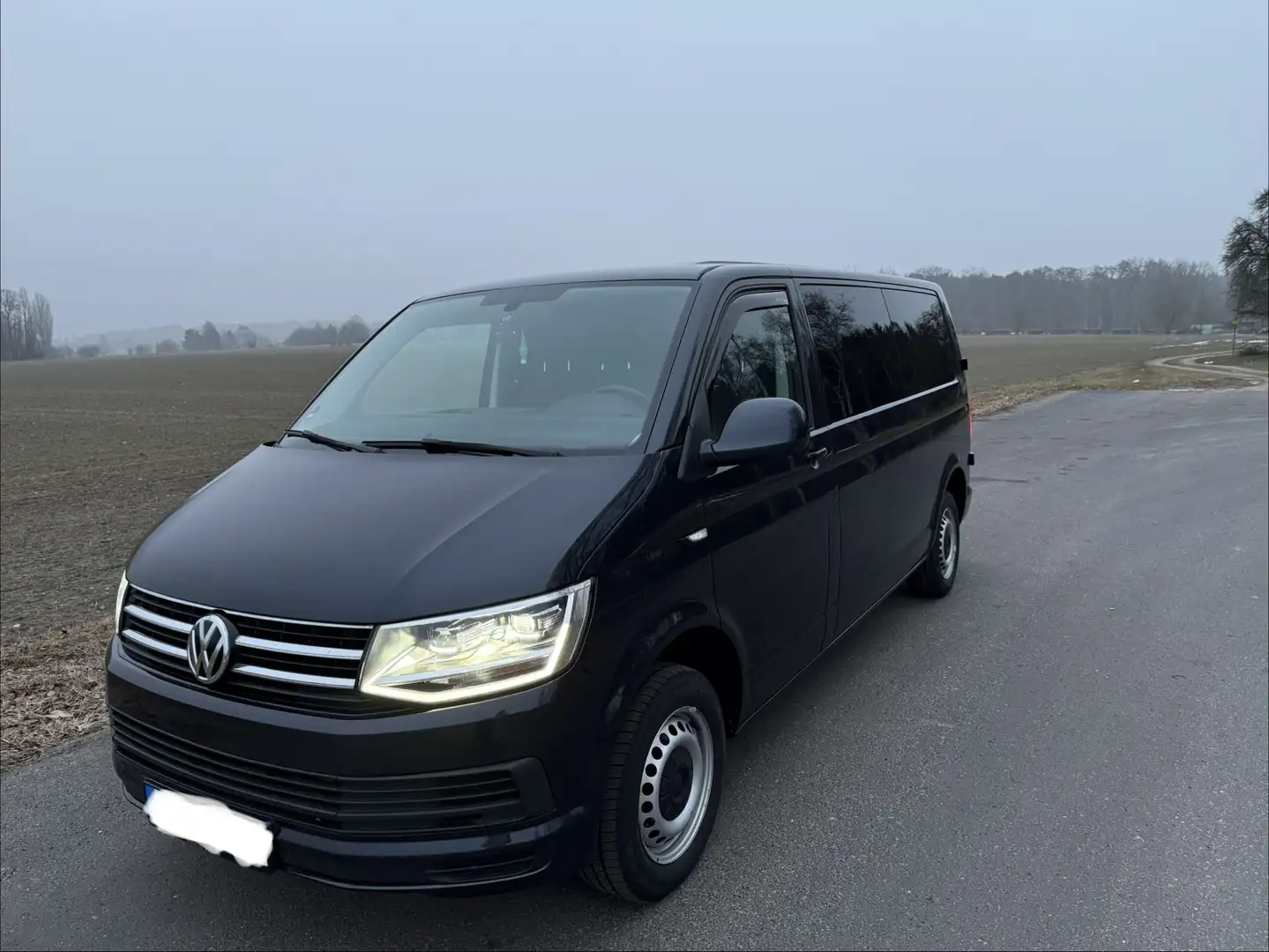 Volkswagen T6 Kombi VW T6 DoKa 6 Sitze Automatik Flügeltüren Garantie Blau - 1