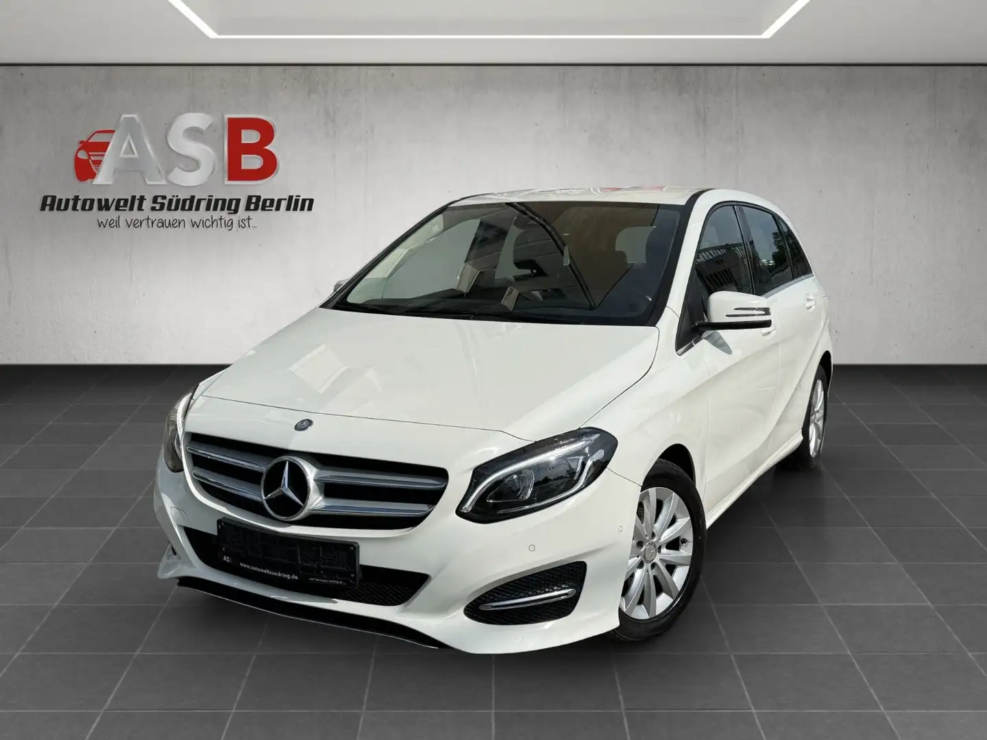 Mercedes-Benz B 180 Automatik*Leder*LED*Navi*2.Hand Weiß - 1
