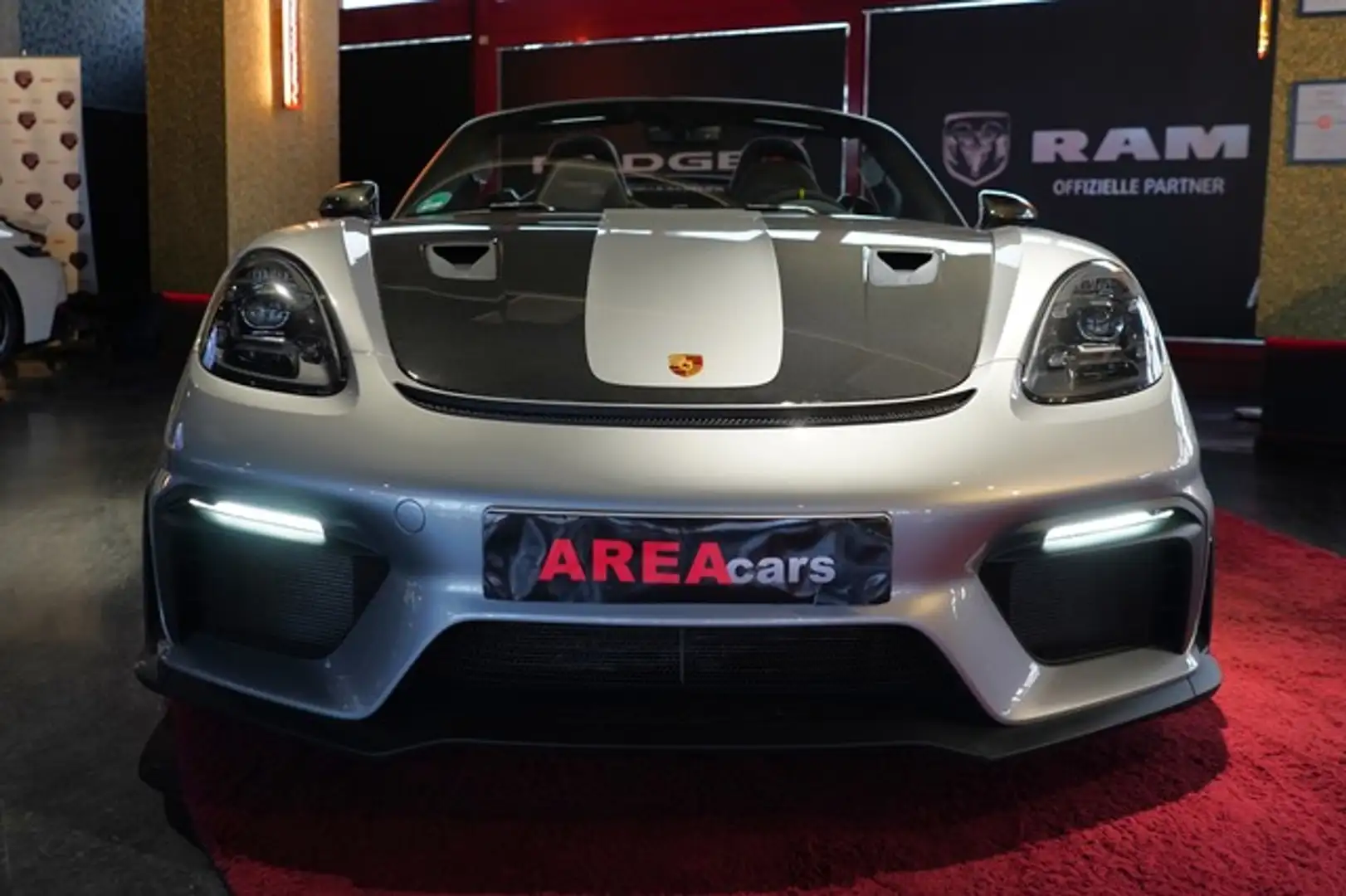 Porsche Boxster 718 Spyder RS BOSE WEISSACH-PAKET SP.ABG CAR Gris - 2