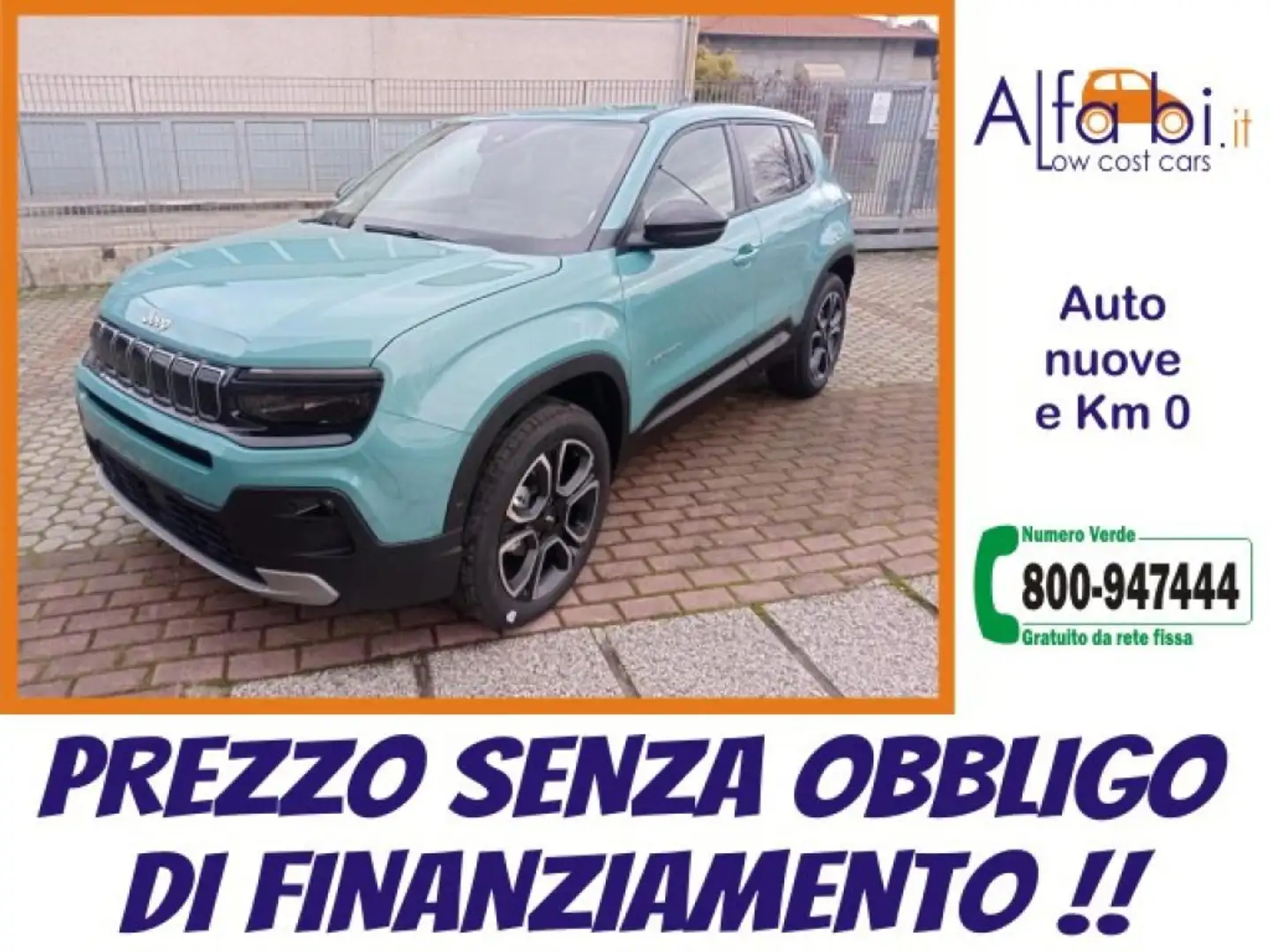 Jeep Avenger 1.2 100CV Summit Blu/Azzurro - 1