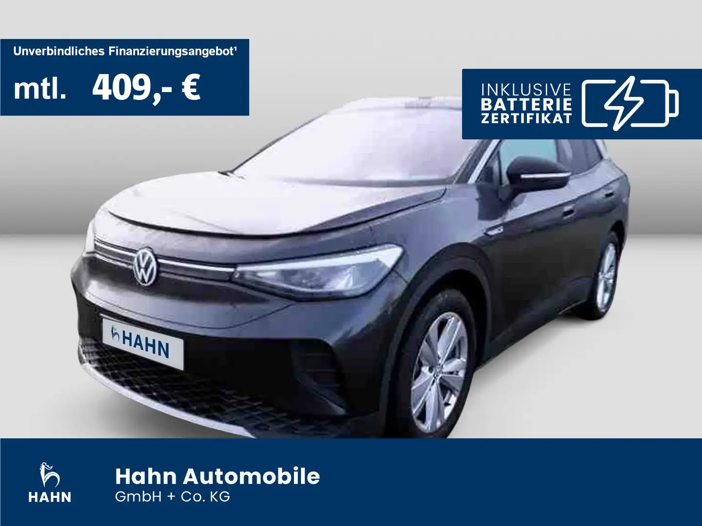 Volkswagen ID.4 Pro Performance 1st Edition AHK Cam Wärmepu Grau - 1