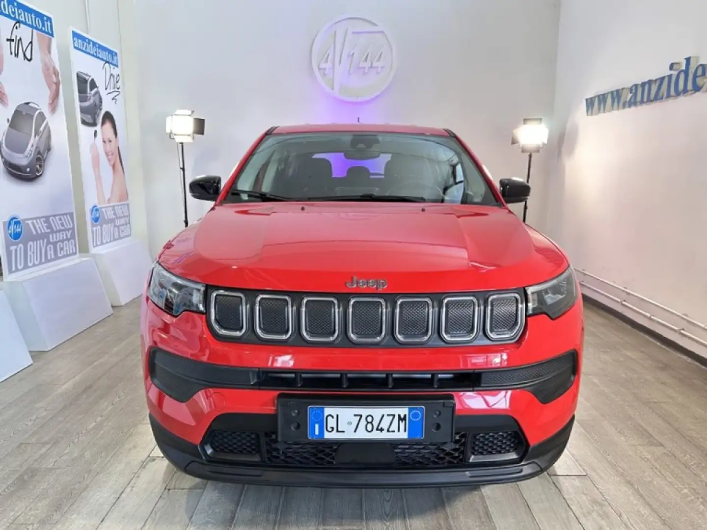 Jeep Compass 1.6 Multijet 130 Cv Longitude Rouge - 2