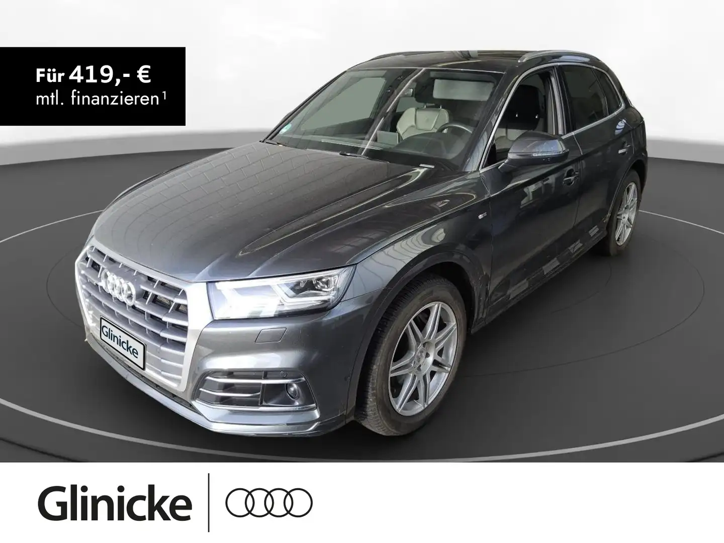 Audi Q5 50 TFSIe qu. S line Matrix LM 19" Navi PDC+RF Grau - 1