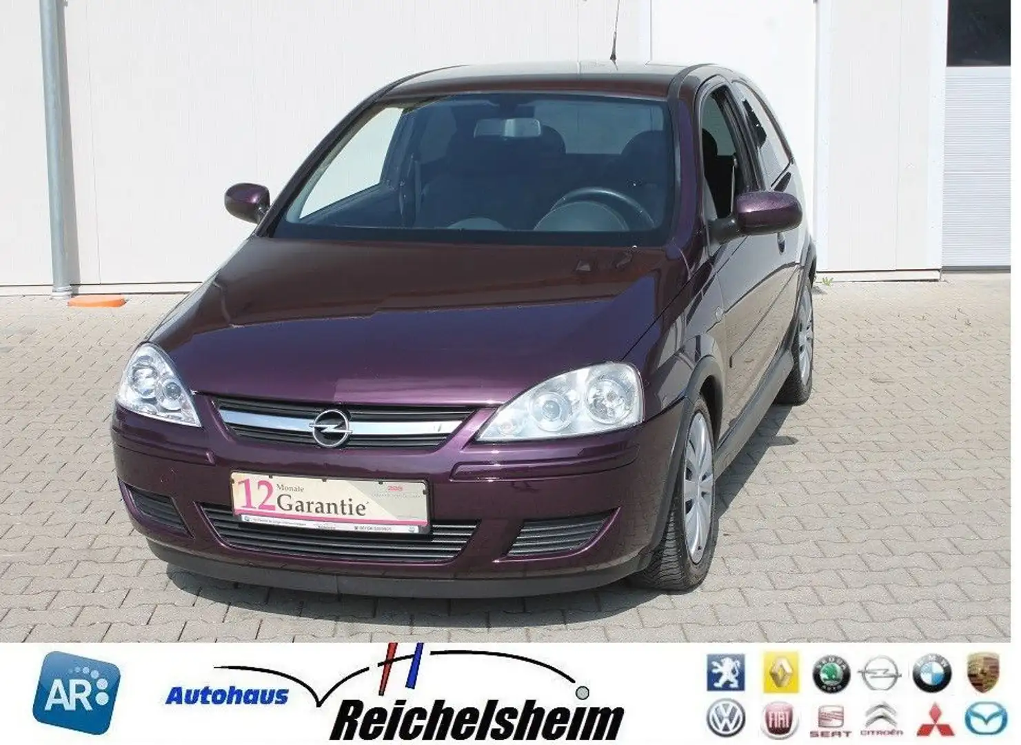 Opel Corsa Top Ausstattung,gepflegt,Insp.neu,Finanz Violett - 1
