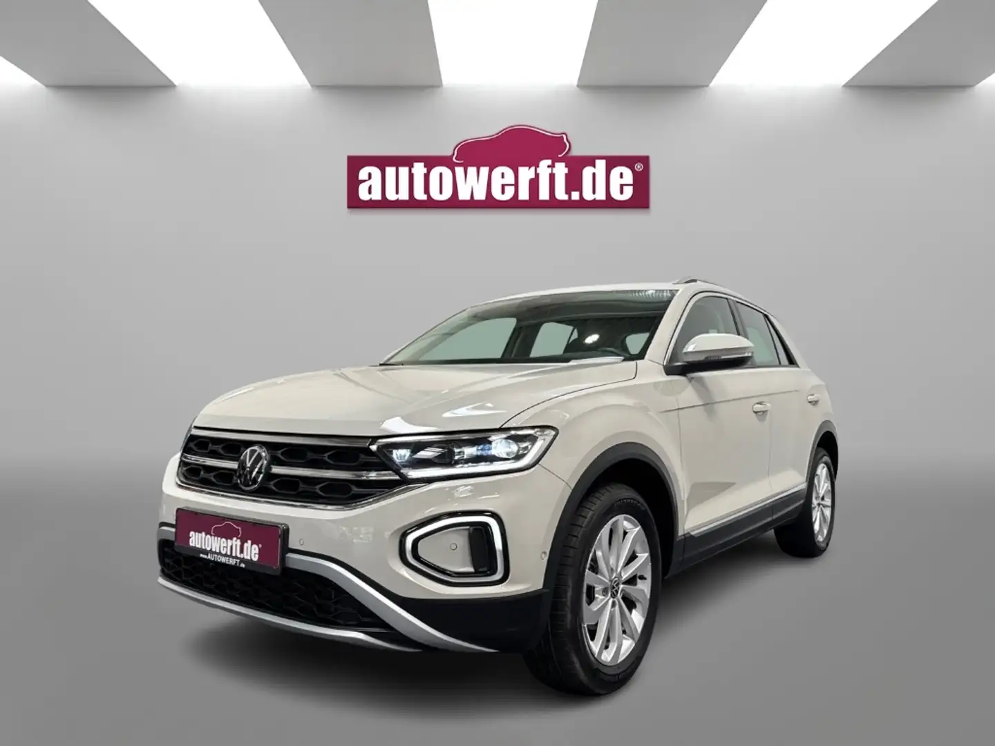 Volkswagen T-Roc 1.5 TSI DSG STYLE CARPLAY CAM LED SHZ PDC 17Z Grau - 1