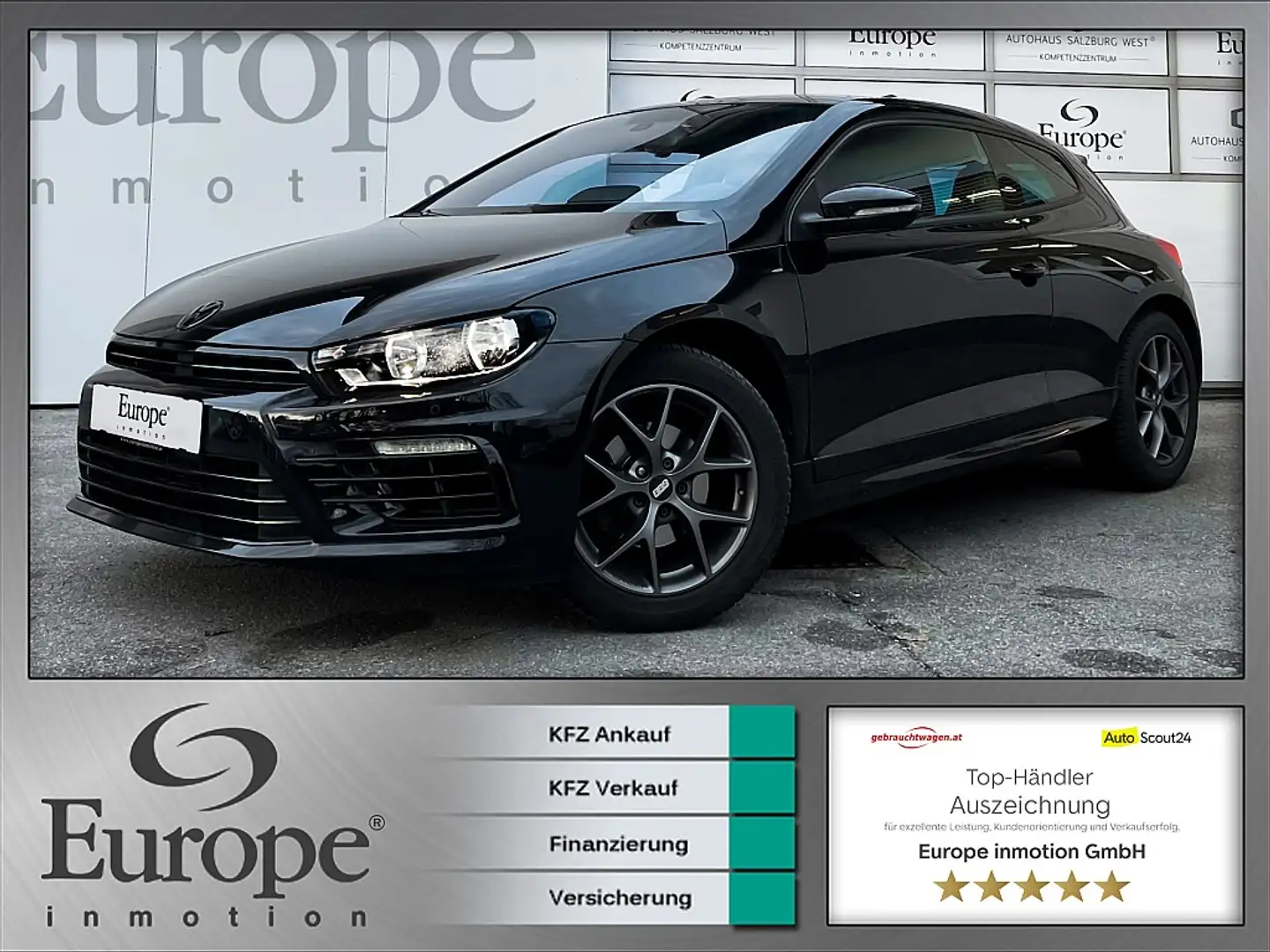Volkswagen Scirocco 1,4 TSI /Klima/Tempomat/Einparkhilfe/ Schwarz - 1
