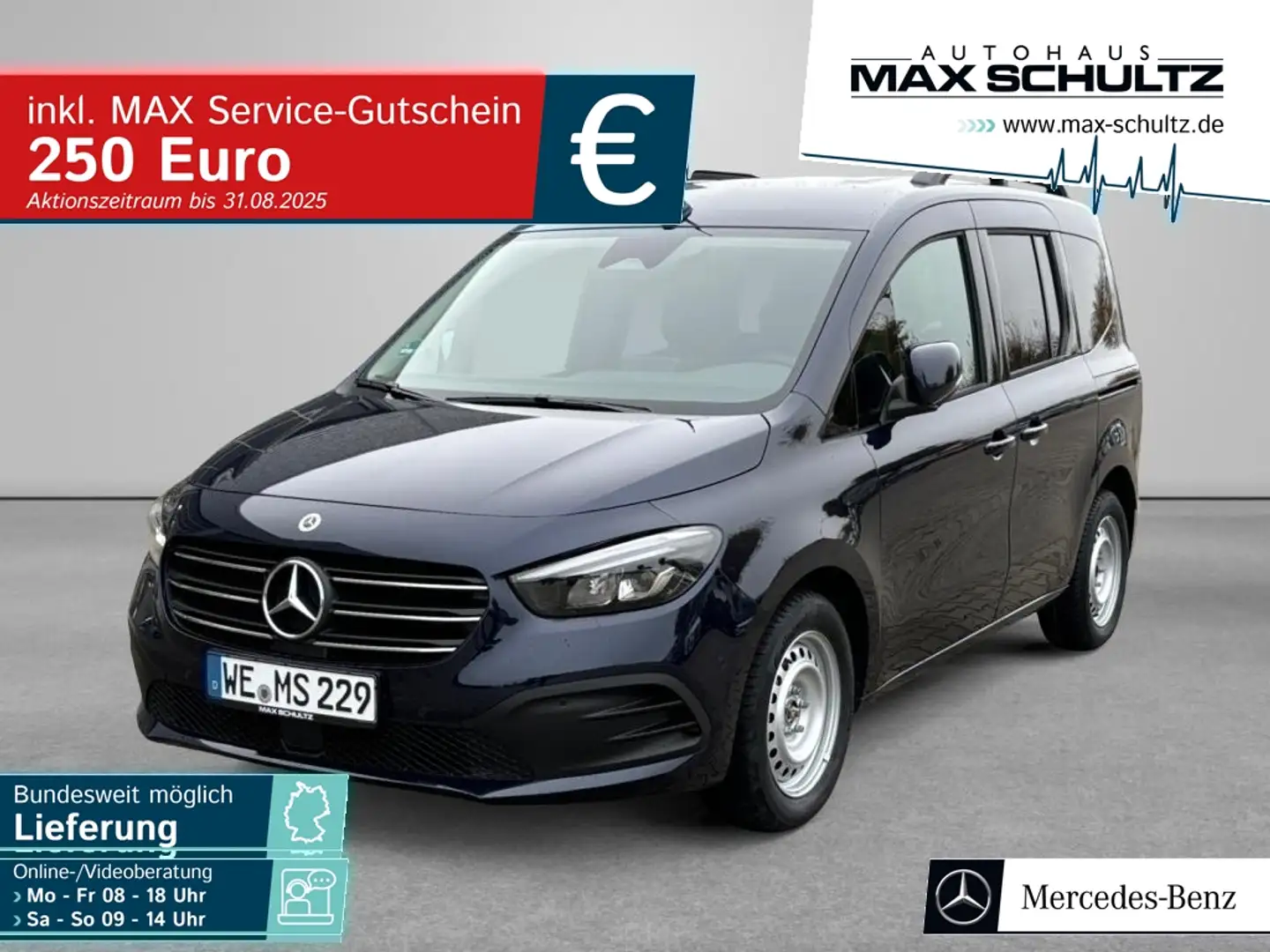 Mercedes-Benz T-Class T 180 d Progressive KeylessGo*Navi*Kamera*LED Blau - 1