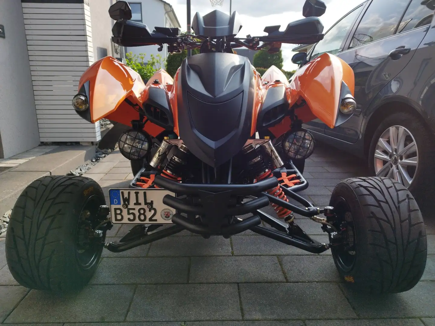 Adly Hurricane 500 500s Oranžová - 2