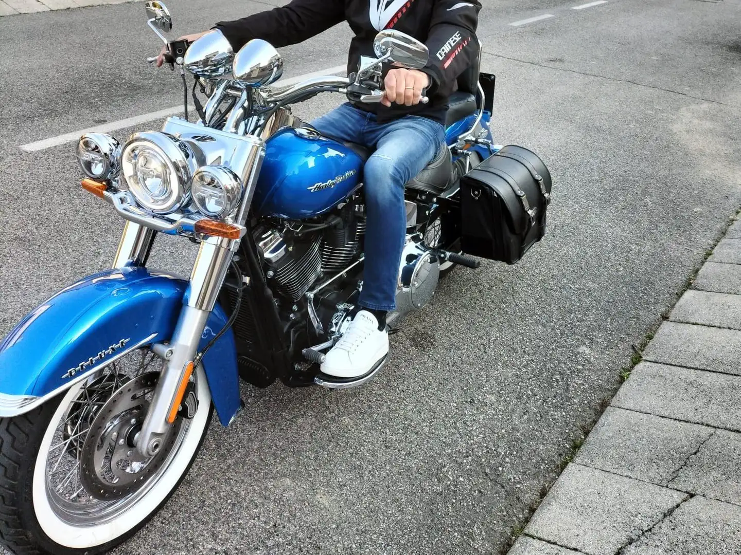 Harley-Davidson Deluxe Blu/Azzurro - 2